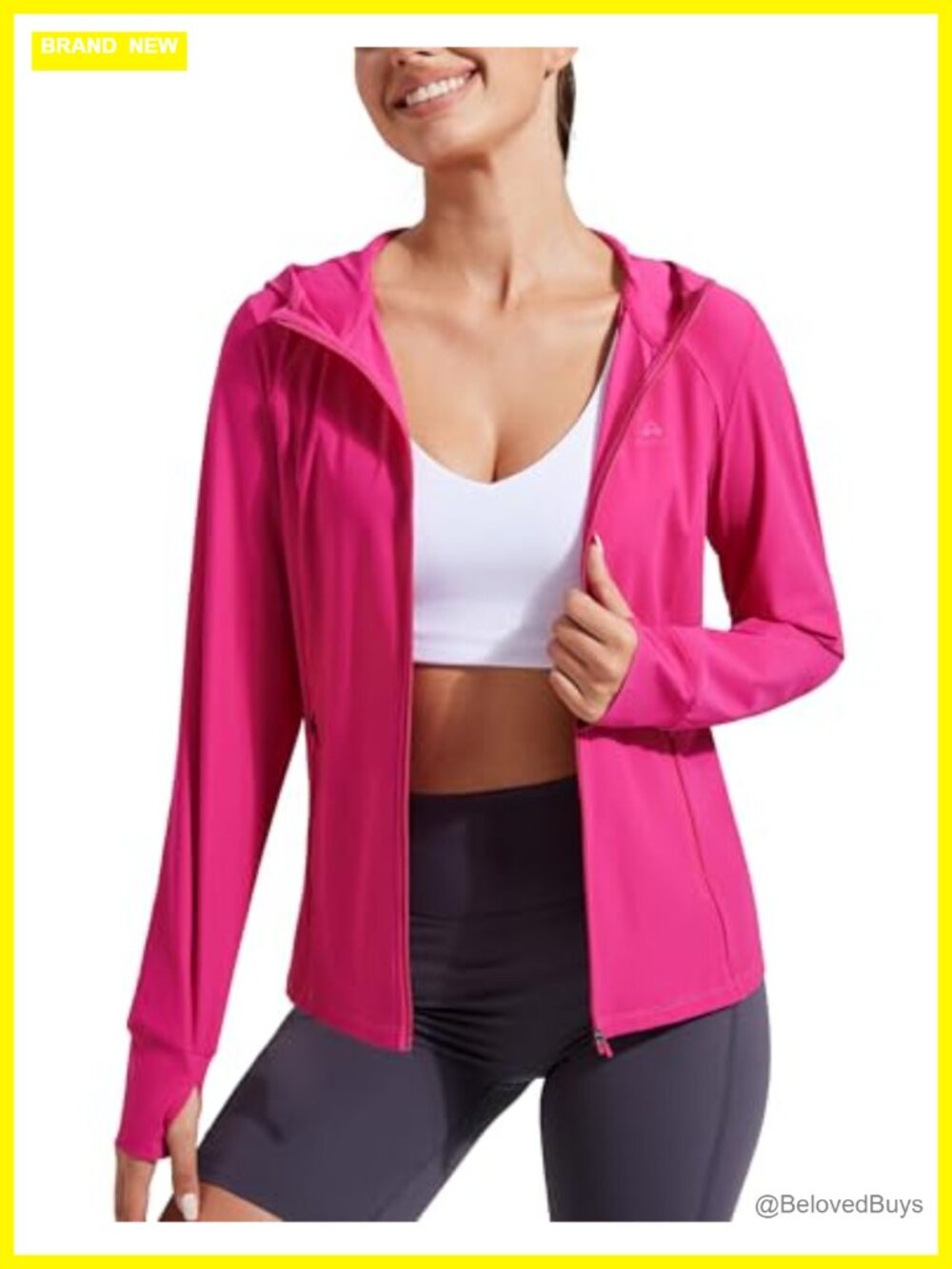 UPF 50+ Sun Protection Hoodie Lightweight Hiking Fishing Jacket